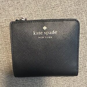 Kate Spade Black Leather Wallet